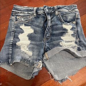 American eagle jean shorts